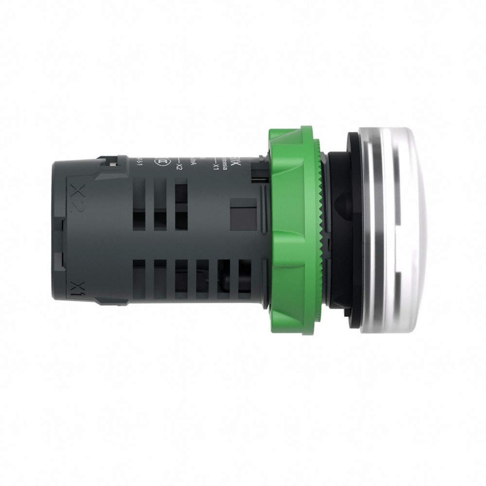 SCHNEIDER ELECTRIC  Pilot Light,White,LED Lamp Type 55WL47