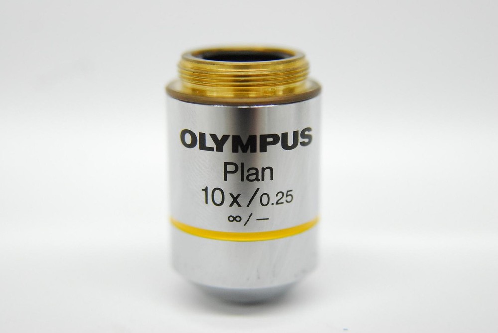 Olympus Plan 10x/0.25 ∞/- Infinity Plan Achromatic Microscope Objective