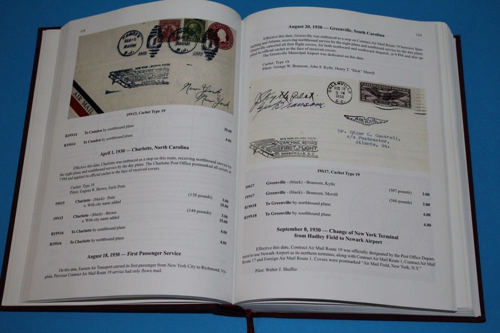 American Air Mail Catalogue Volume 1 Seventh Ed. Super BlueLakeStamps Updated