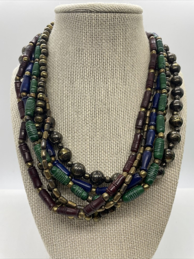 Vintage Gorgeous Multi Strand Necklace