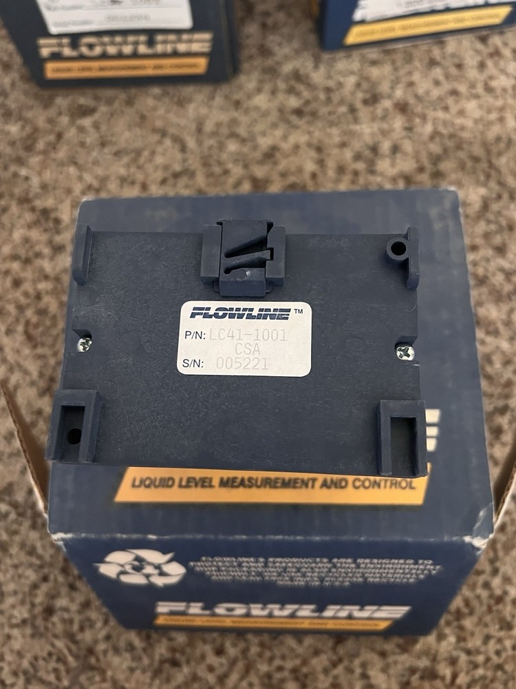 Flowline LC41-1001 Electromechanical Single Point Level Switch Relay Panel Mount