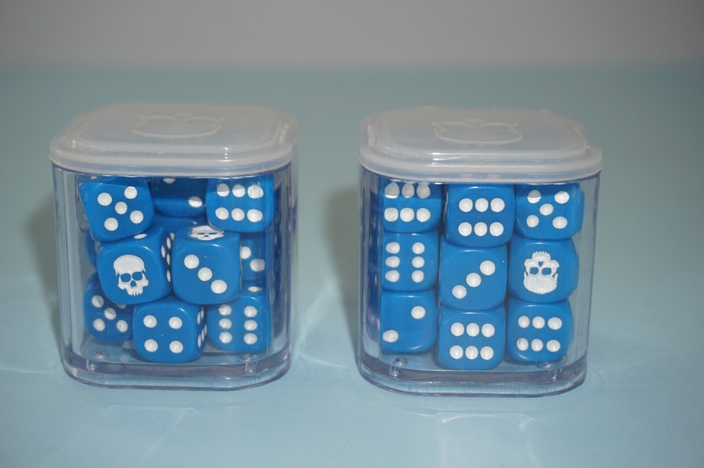 Warhammer Games Workshop Skull Dice Cube x 2