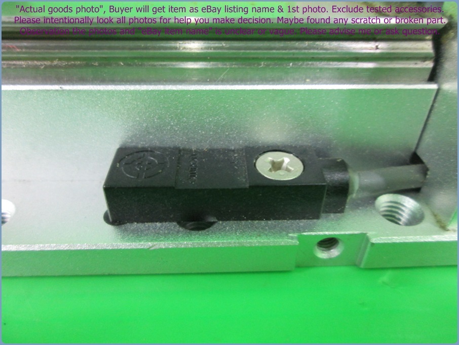 Linear drivenbelt driven as photo, Stroke 30cm., Mini CNC/3D Printer, Promotion.