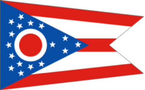 Address Labels State Flag Ohio