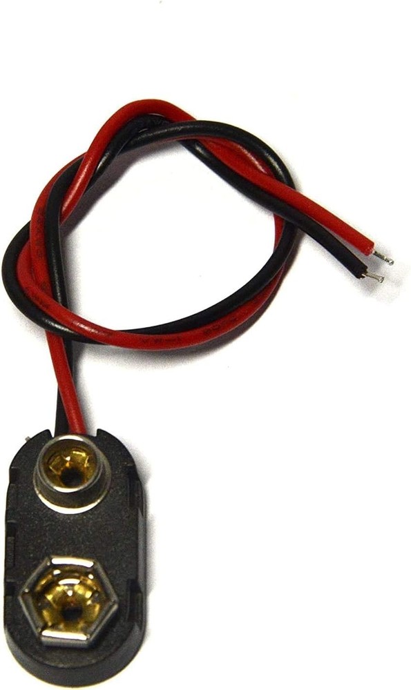 Durable AA Battery Holder + 9V Snap Connectors - 3 Count for Electronics