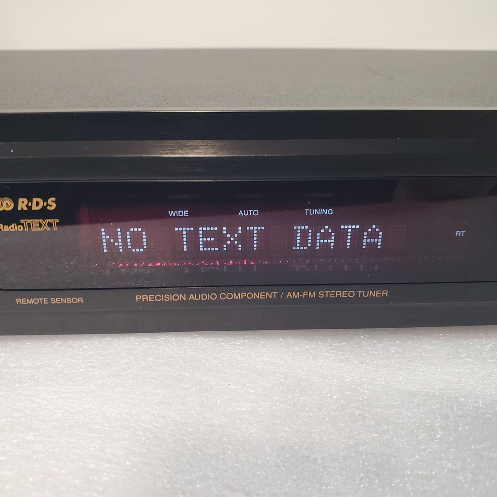 DENON TU-1500RD Precision Audio Component AM/FM Stereo Tuner READ DESCRIPTION