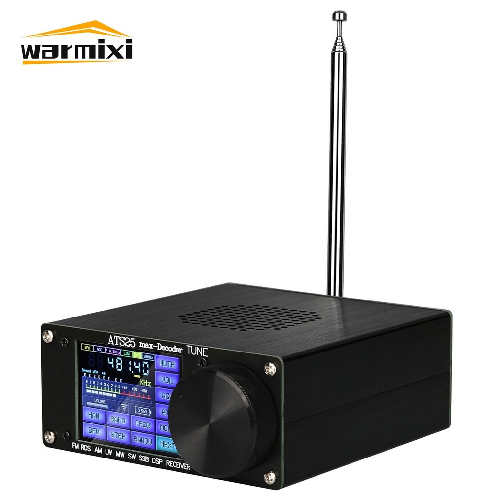 ATS25max-Decoder Si4732 Full Band Radio Receiver DSP SW Official+Activation Code