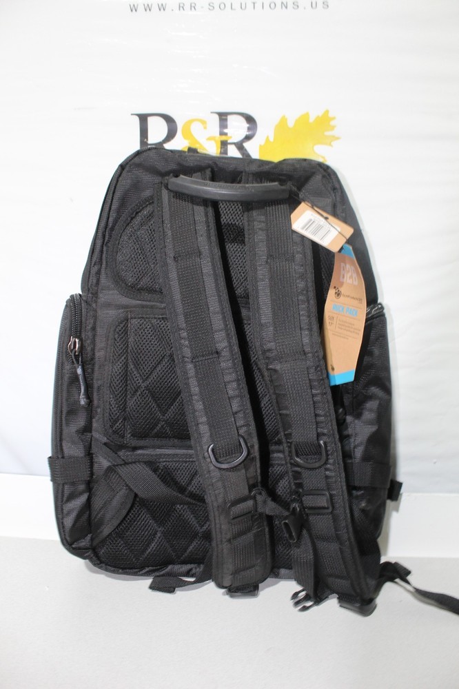 Black TechProducts360.com RUCK PACK BACKPACK! 17"