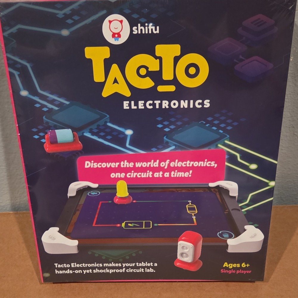 Shifu Tacto Electronics STEM Educational Toy Learning Kit for Tablets Ages 6+