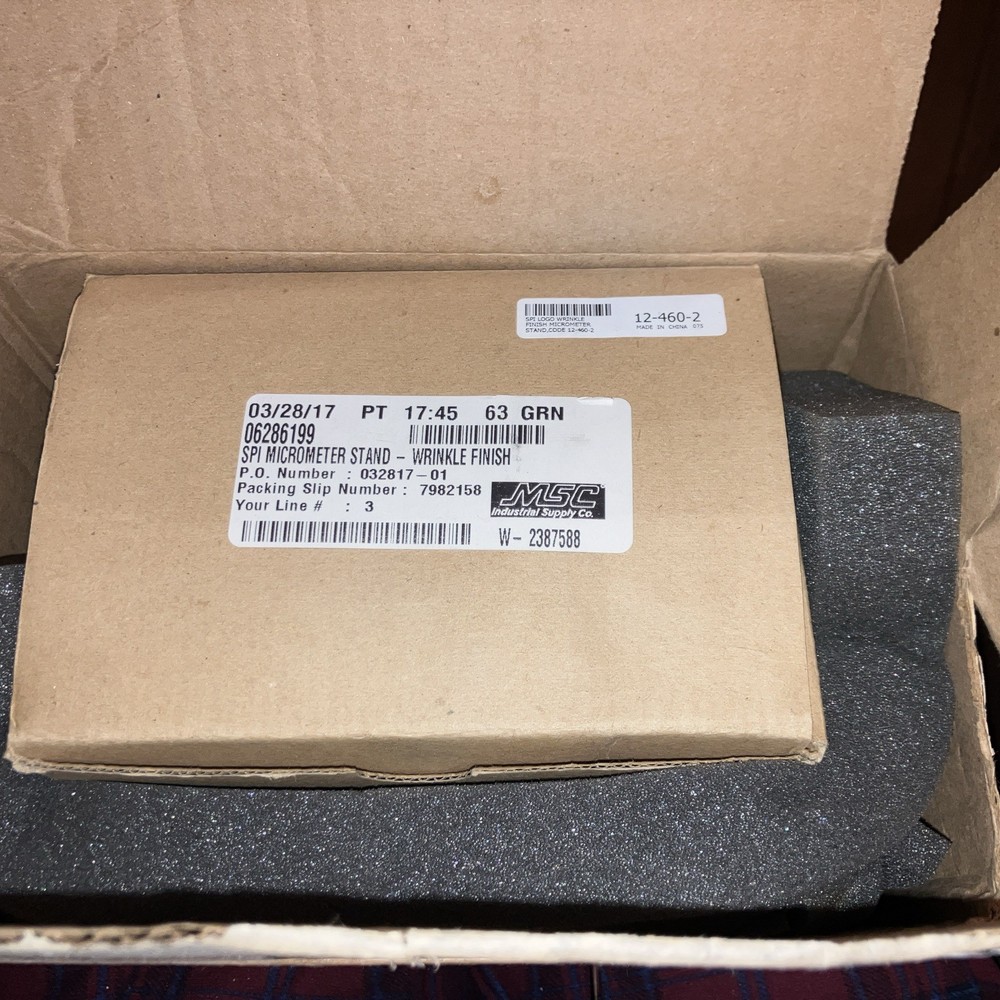 12-460-2 SPI Micrometer Stand