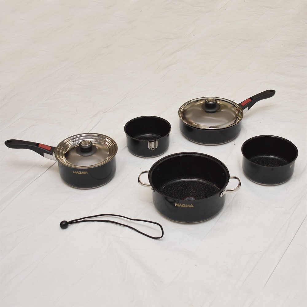 Magma RV Nesting Induction Cookware A10-366-JB-2-IN 10 PC - Scratch