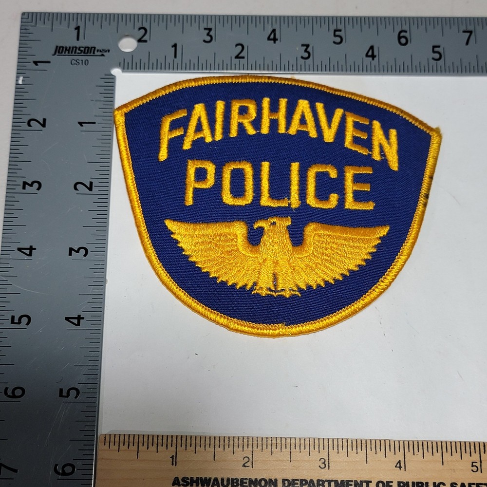 MK2 B8 Police patch Massachusetts Fairhaven
