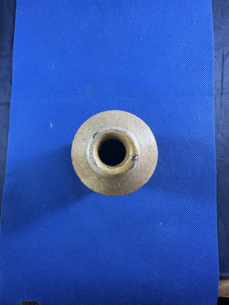 Antique Handmade Earthenware Vial #223