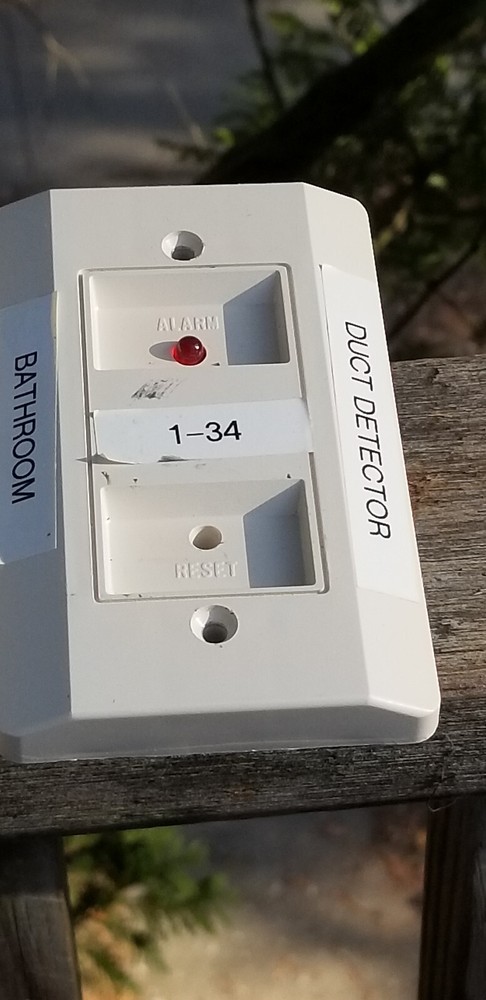 SYSTEM SENSOR RTS451 DUCT FIRE / SMOKE DETECTOR