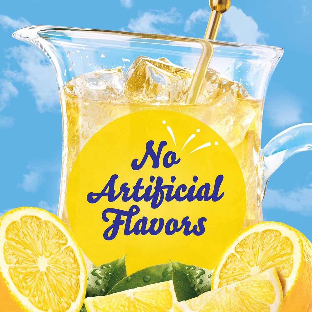 2 PACK - 16 Crystal Light Lemonade Mix Powdered Drink Mix (Total 32 Packets)