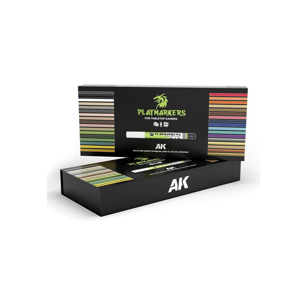 AK Interactive PLAYMARKERS SPECIAL BOX AKM150 Full Range (34x)