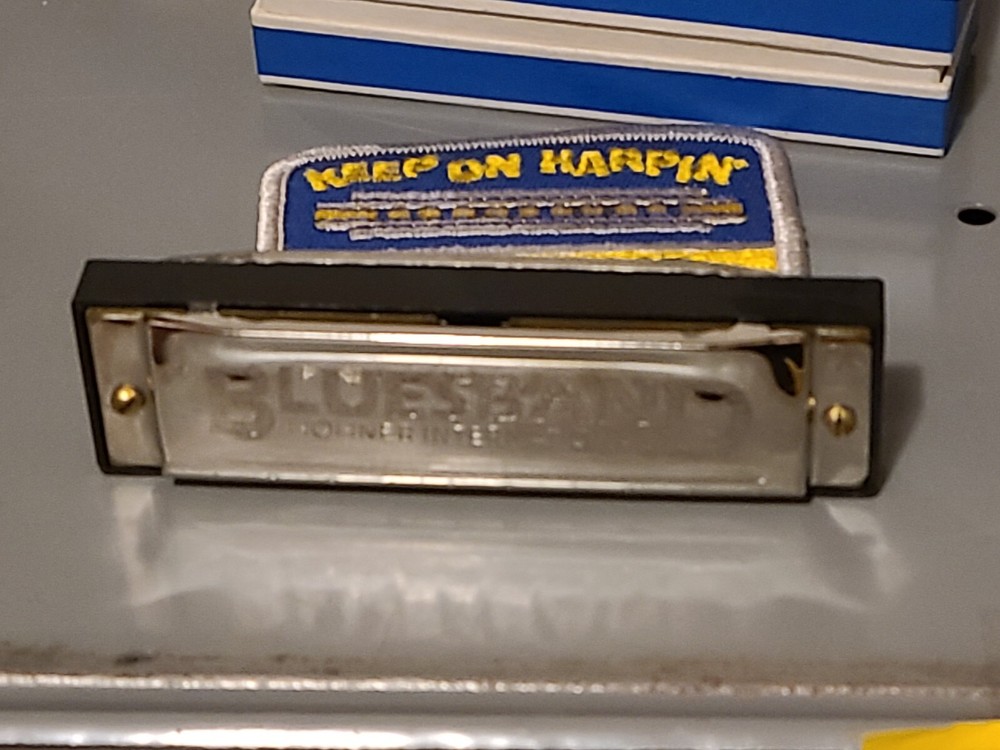 Hohner Bluesband Harmonica and Hohner Patch