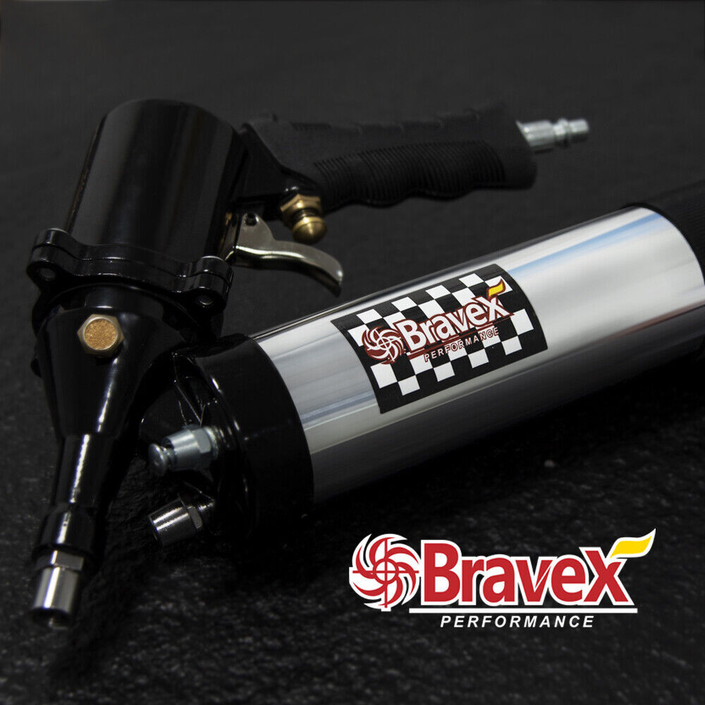 Air-Operated Grease Gun, Continuous Flow, Fully Automatic One Hand Operation