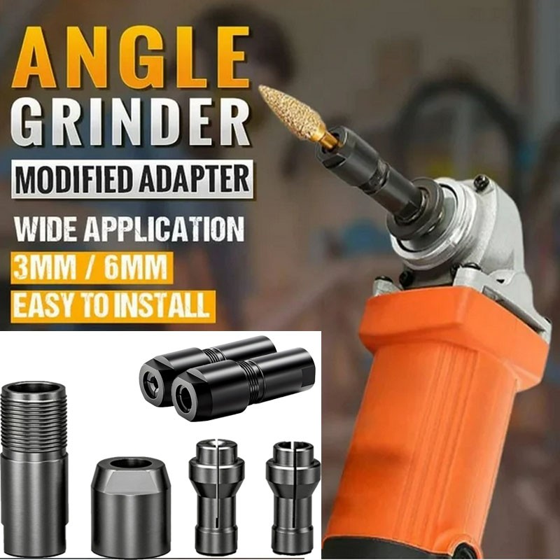 NEW Angle Grinder Adapter Converter for Home DIY Projects Thread Cutting Cutting
