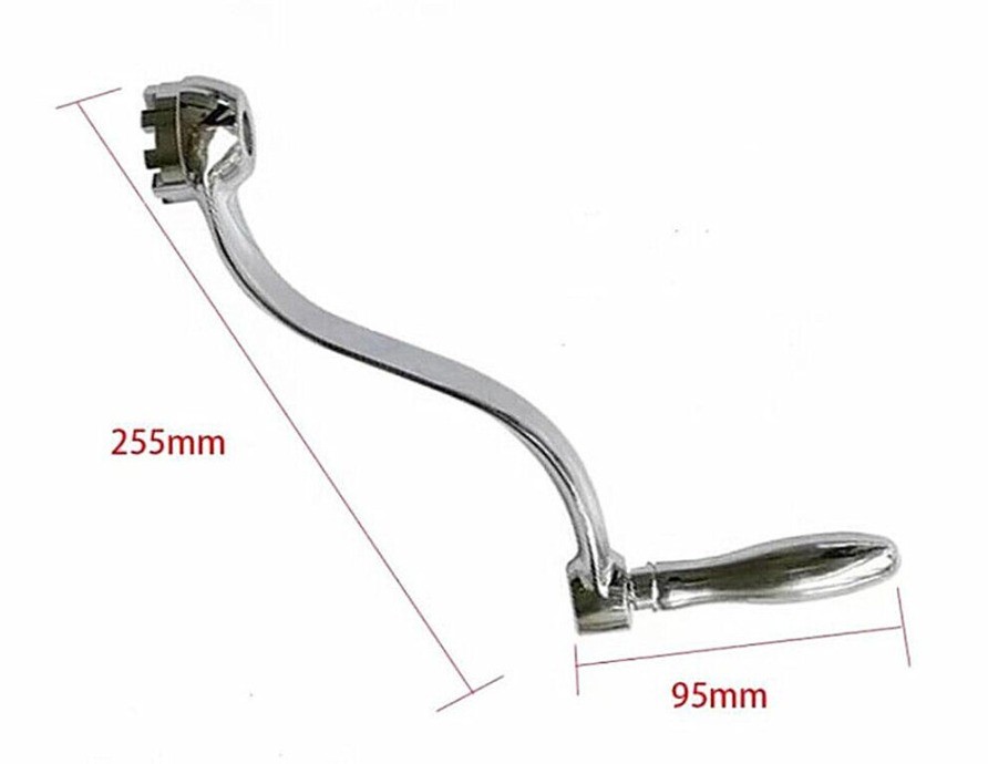 Milling Machine 7-Teeth Type Elevating Knee Crank Handle Mill Part