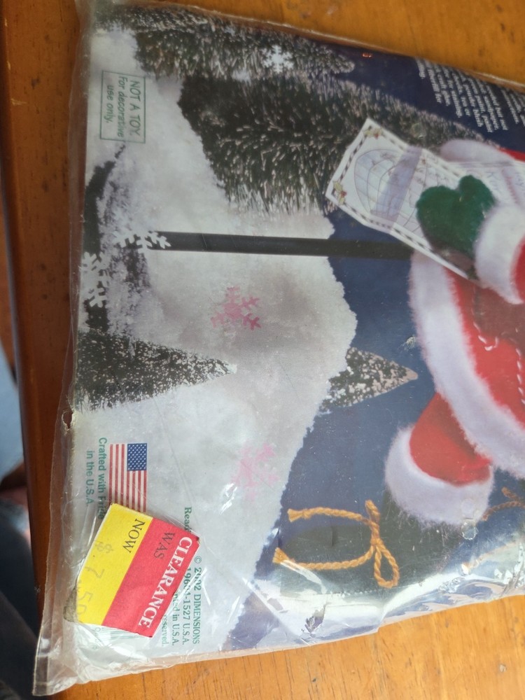 Dimensions Felt Works, Santa Flight Kit, UNOPENED / SEALED