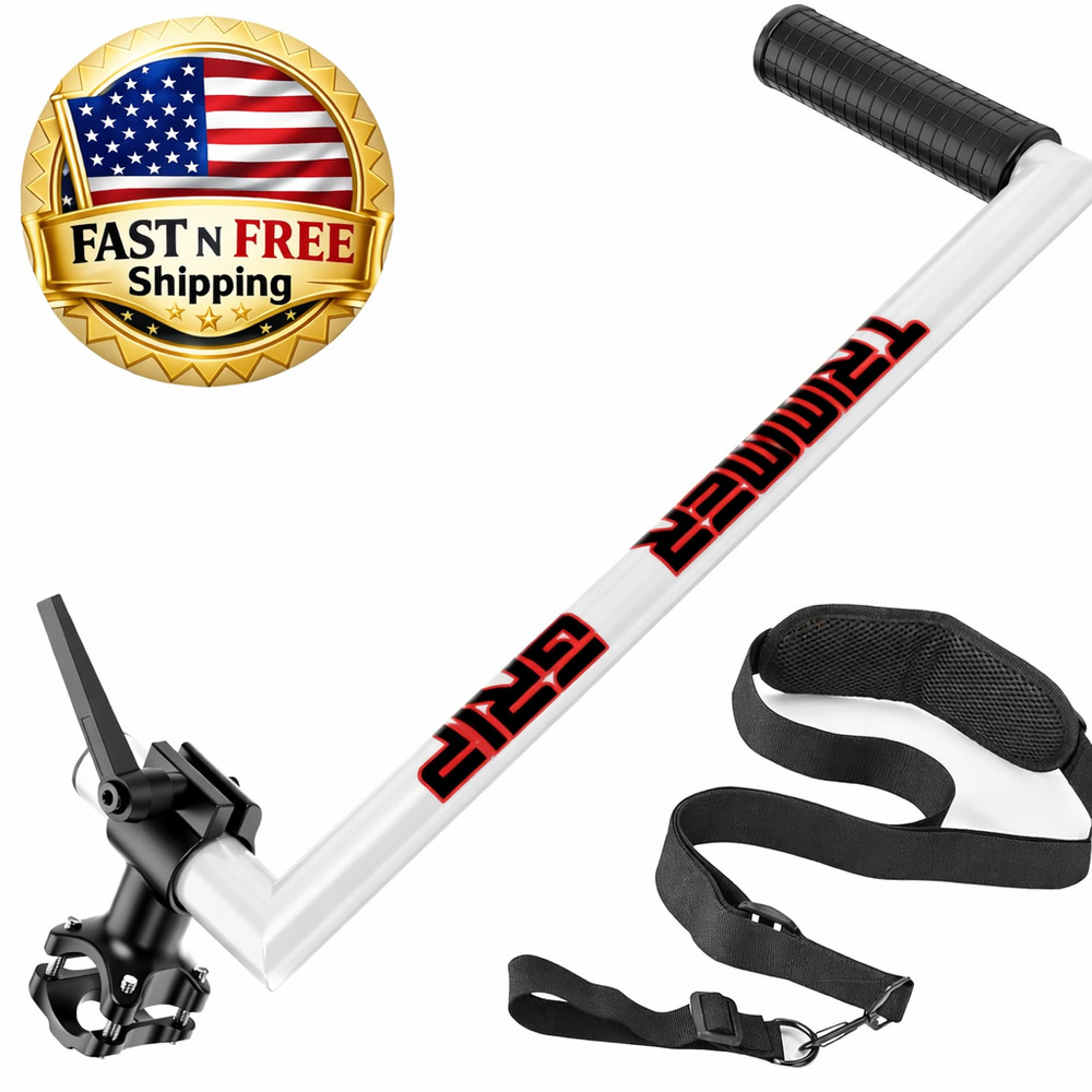 Weedwacker Handle Weed Eater Trimmer Grip Extension with Strap for Back Saver