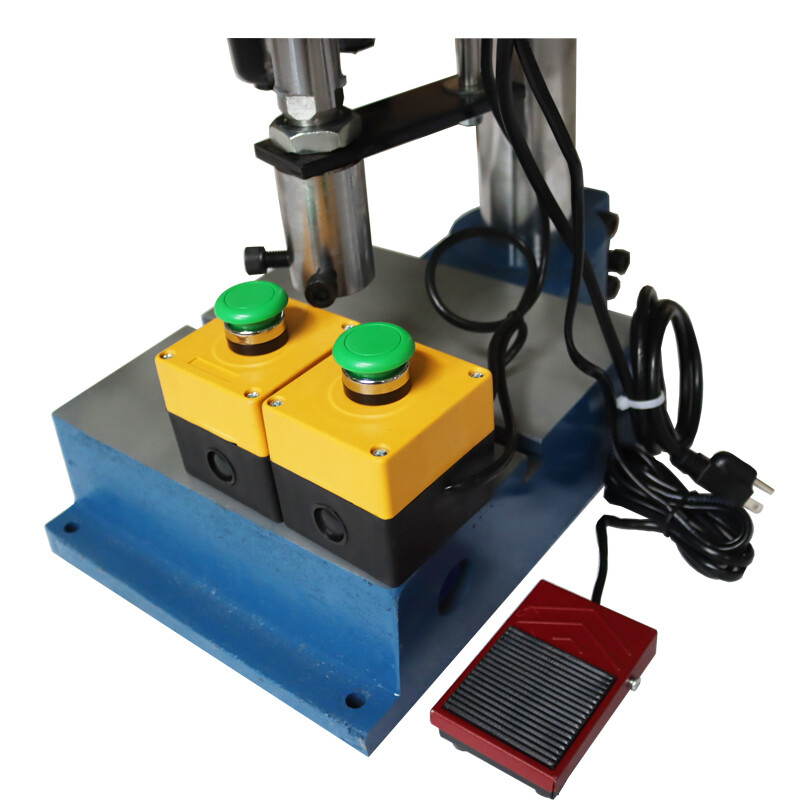 1763Lb Pneumatic Press Punch Machine No Display Controller with Foot Switch 110V