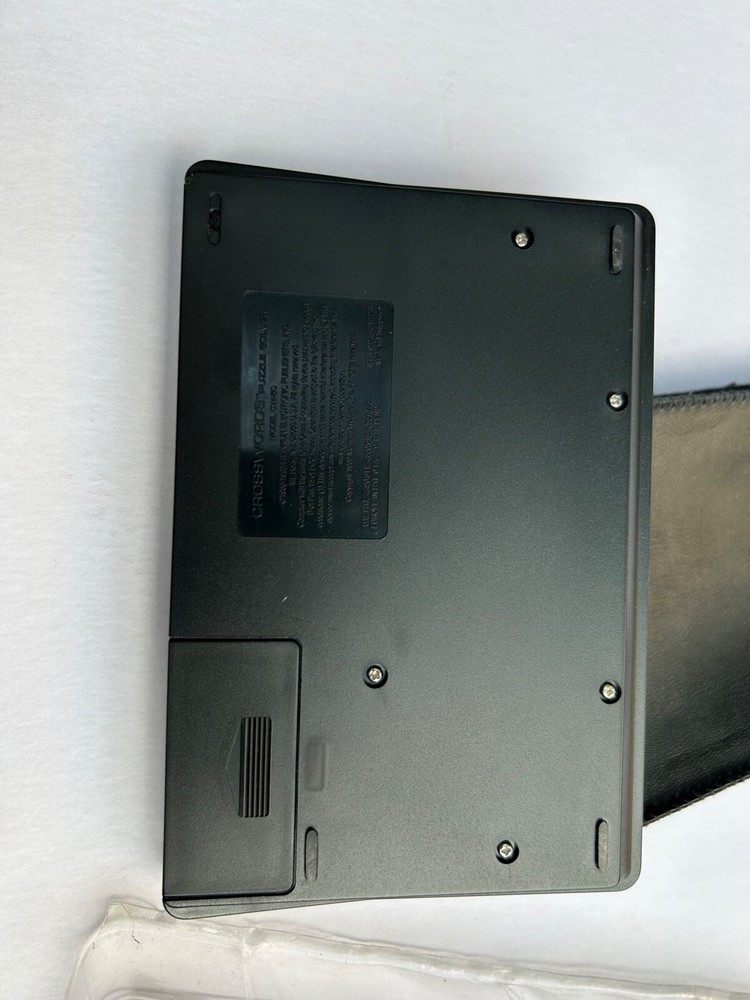 Franklin Electronics Crossword Puzzle Solver CW-50 Tested Working