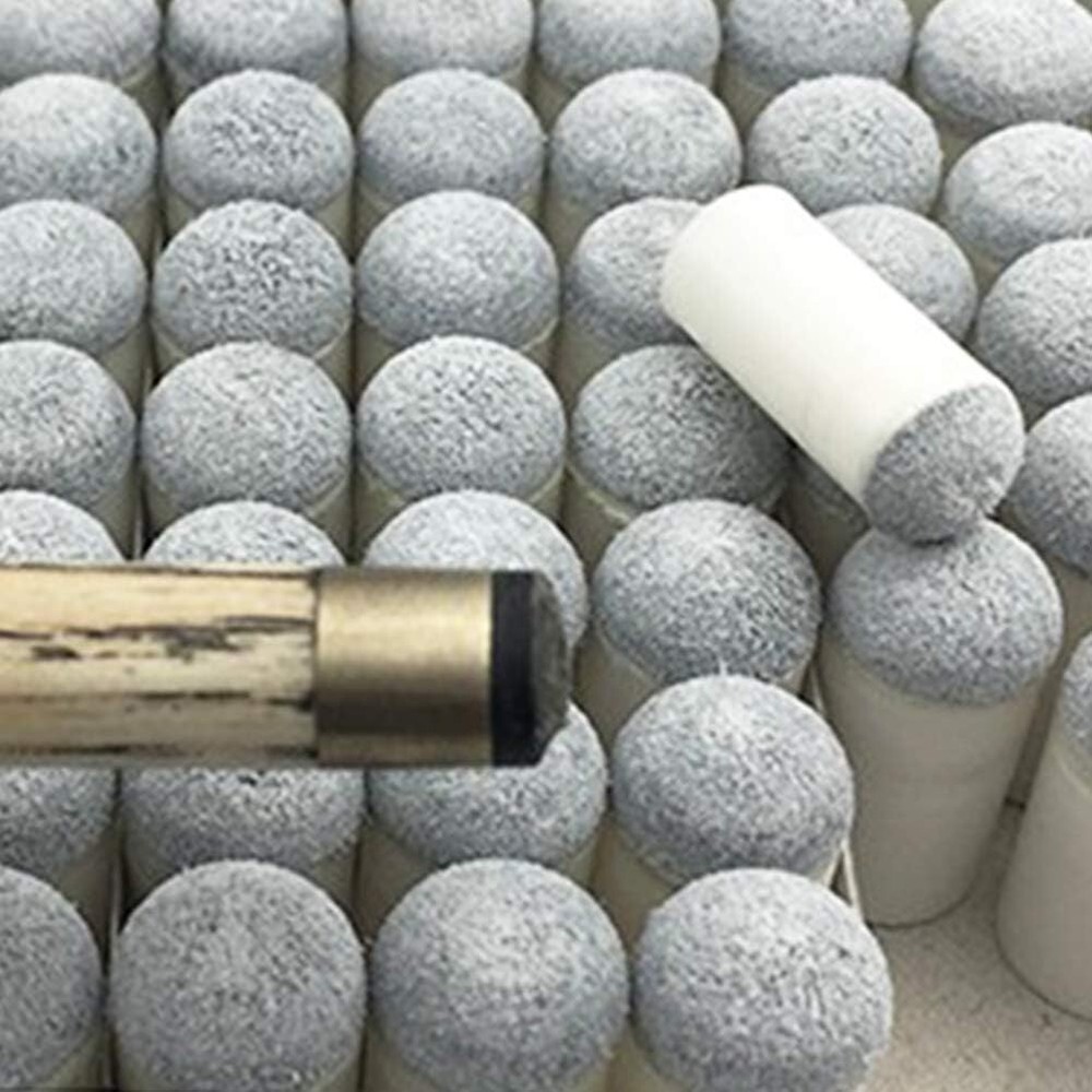 40Pcs Slip on Pool Cue Tips Replacement Billiard Cue Tips 4 Sizes S