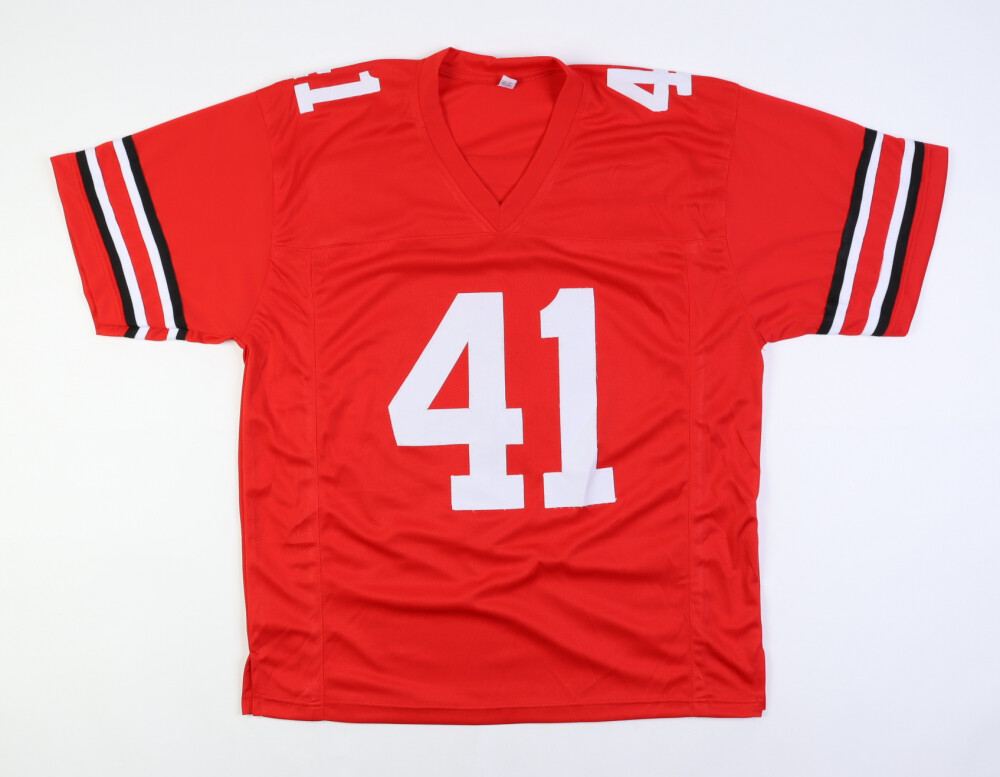 Keith Byars Signed Ohio State Buckeyes Jersey (JSA) Philly Eagles Running Back