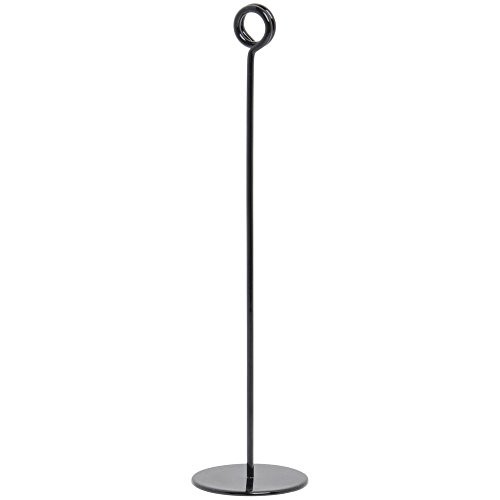 HUBERT® Signholder Black Wire - 8"H