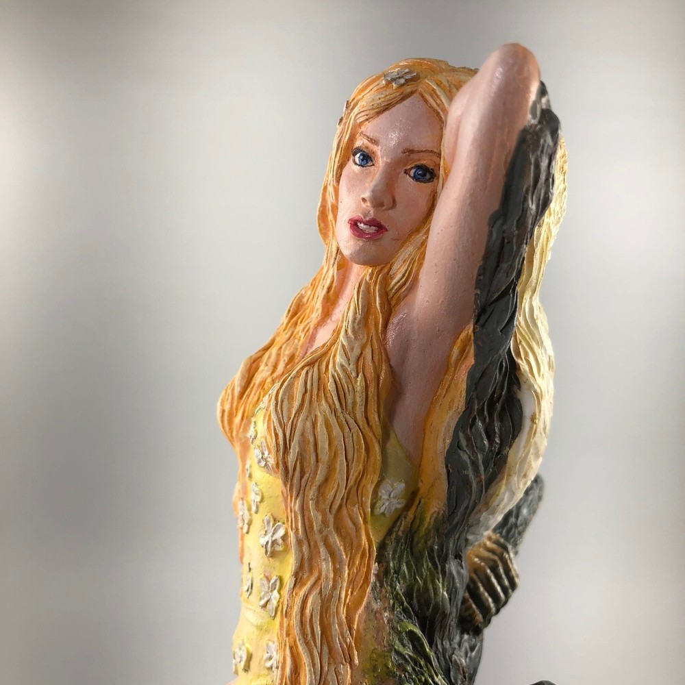 Blodeuedd / Blodeuwedd - Handcast Statue