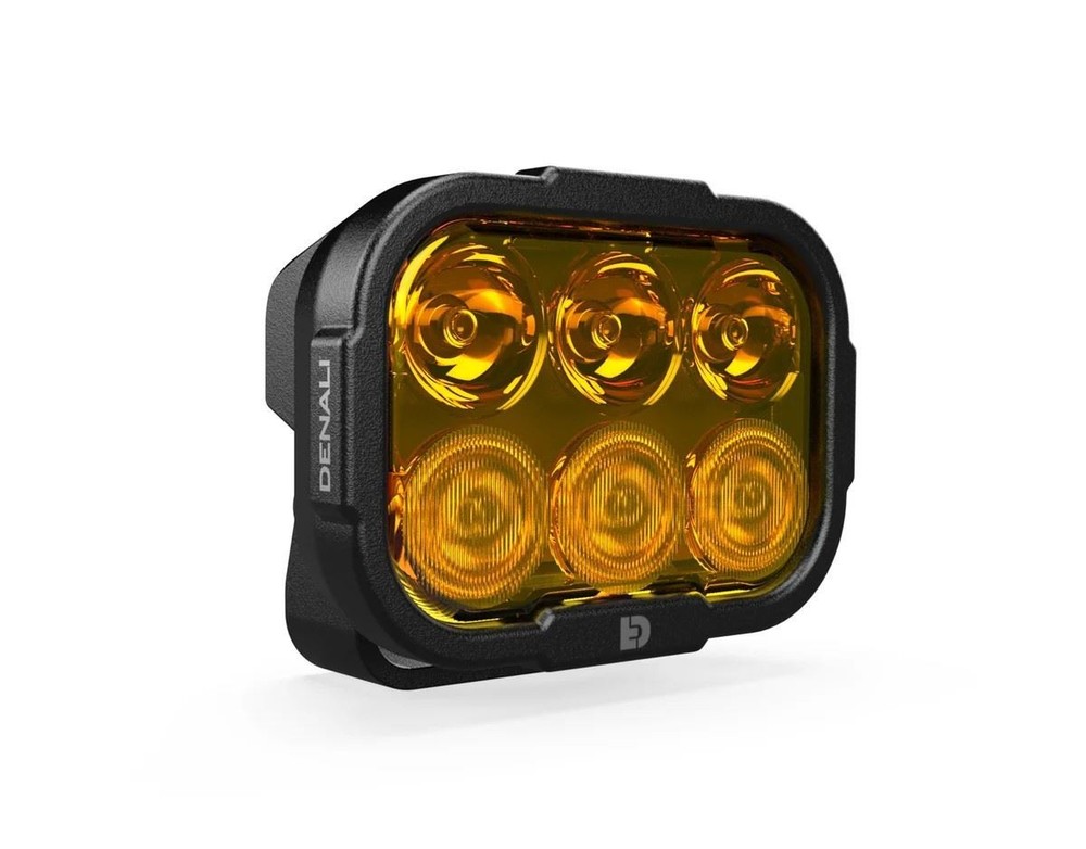 Denali DL-6 LED Driving Light DataDim Technology Amber Universal Universal