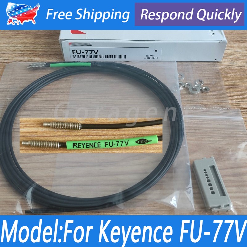 Transmissive Fiber Optic Sensor Amplifier Switch Digital Unit For Keyence FU-77V