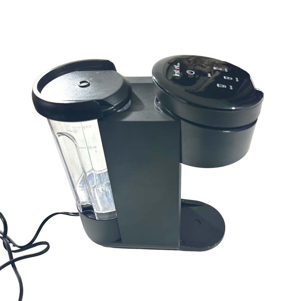 Instant Solo Single Server Black Silver Coffee Maker Model SSCM-1000 Working EUC