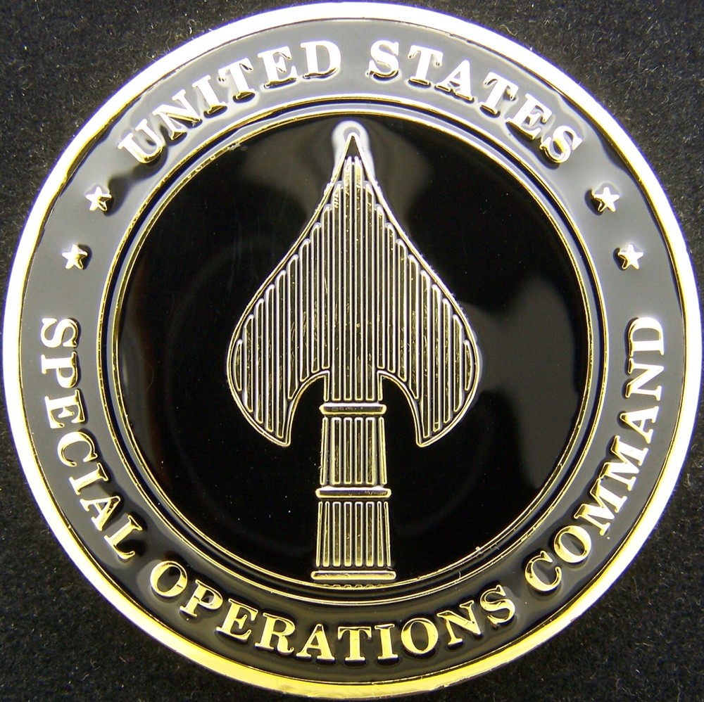 USSOCOM Joint Special Operations Command JSOC Challenge Coin