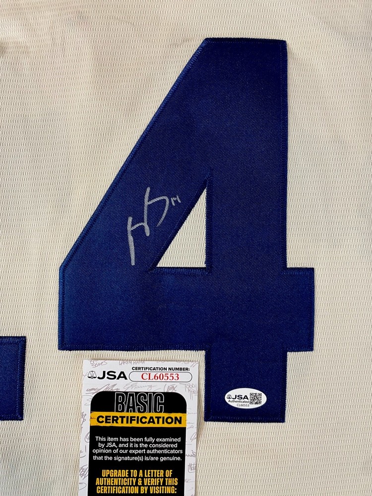 SAN FRANCISCO GIANTS- PATRICK BAILEY AUTOGRAPH NIKE THROWBACK CREAM JERSEY JSA