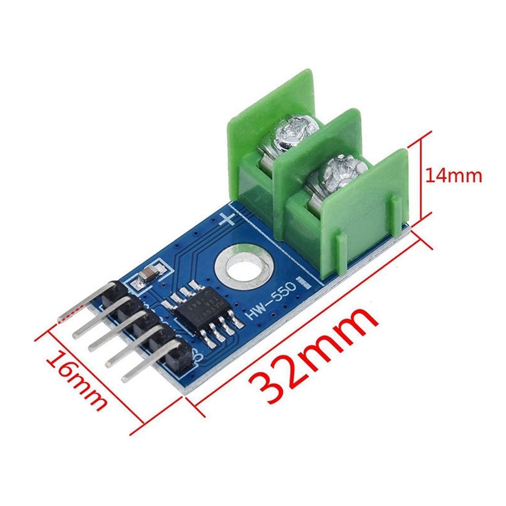 MAX6675- with Thermocouple Sensor Type K, High Precision Measuring Tool, Hoc5664
