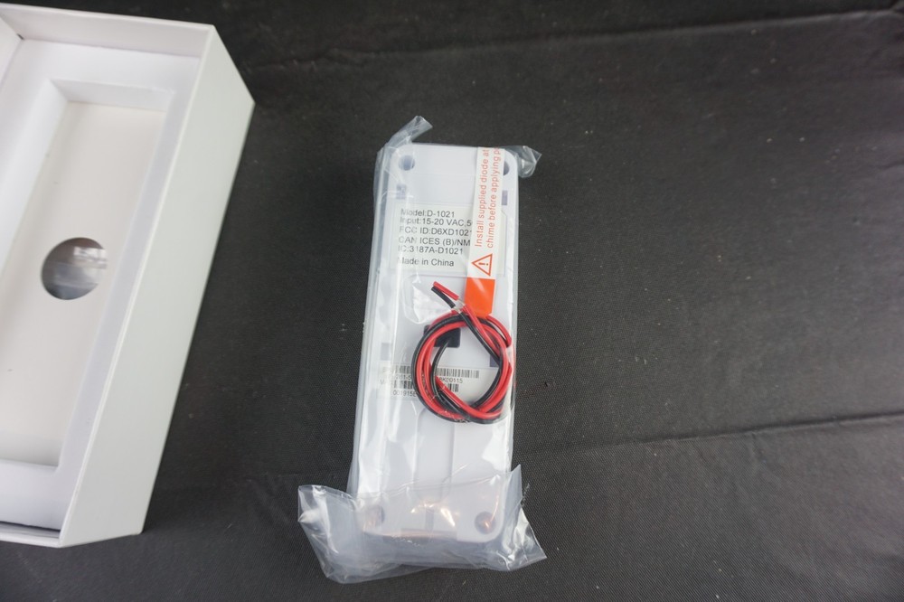 Tecom D1021 Cloud Doorbell Camera NEW In Box