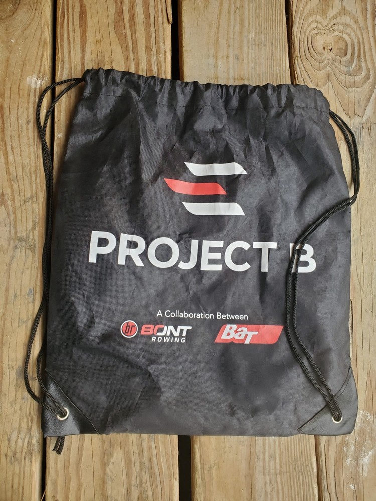 Project B Drawstring Backpack – Black/Red – Light & Durable