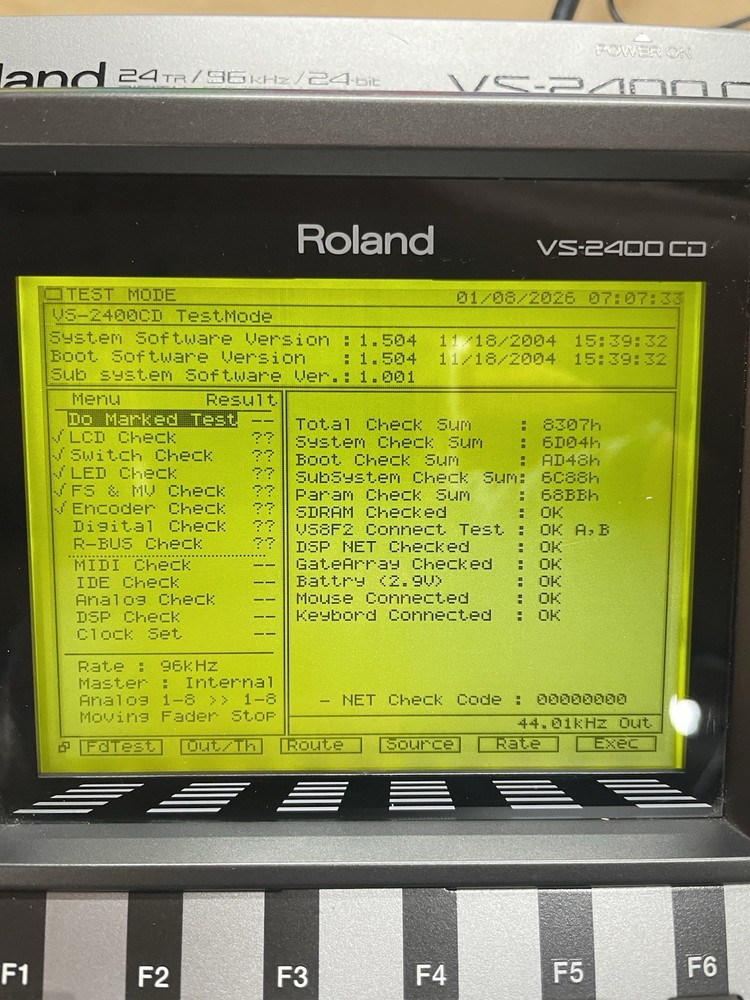 Main Board, Roland vs-2400cd