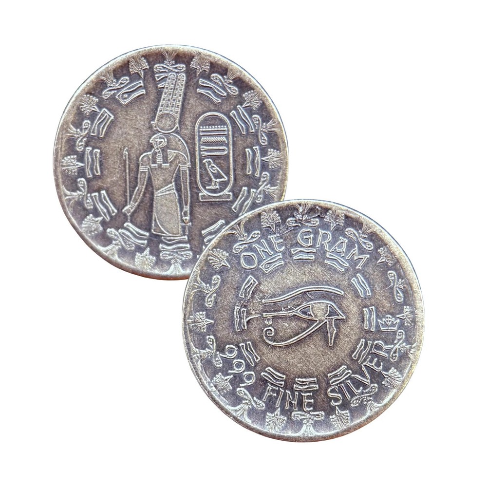 1 Gram Silver Montu - .999 Solid Silver - Monarch Mint - Multi Discount!