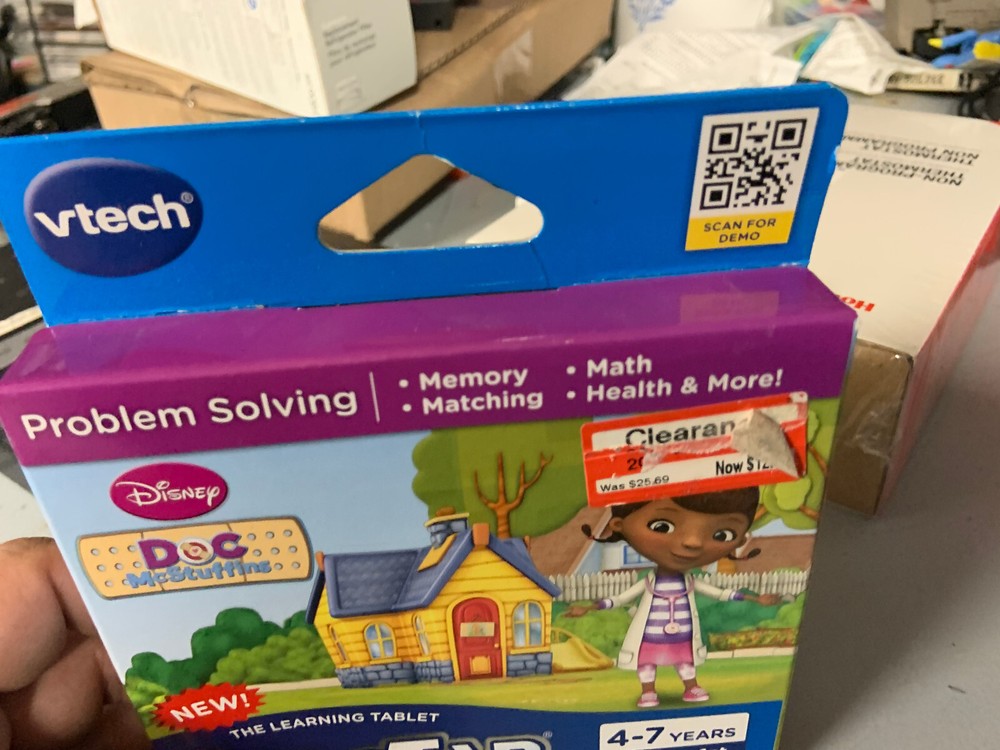 VTech Innotab - Disney Doc McStuffins - Problem Solving - New - Sealed