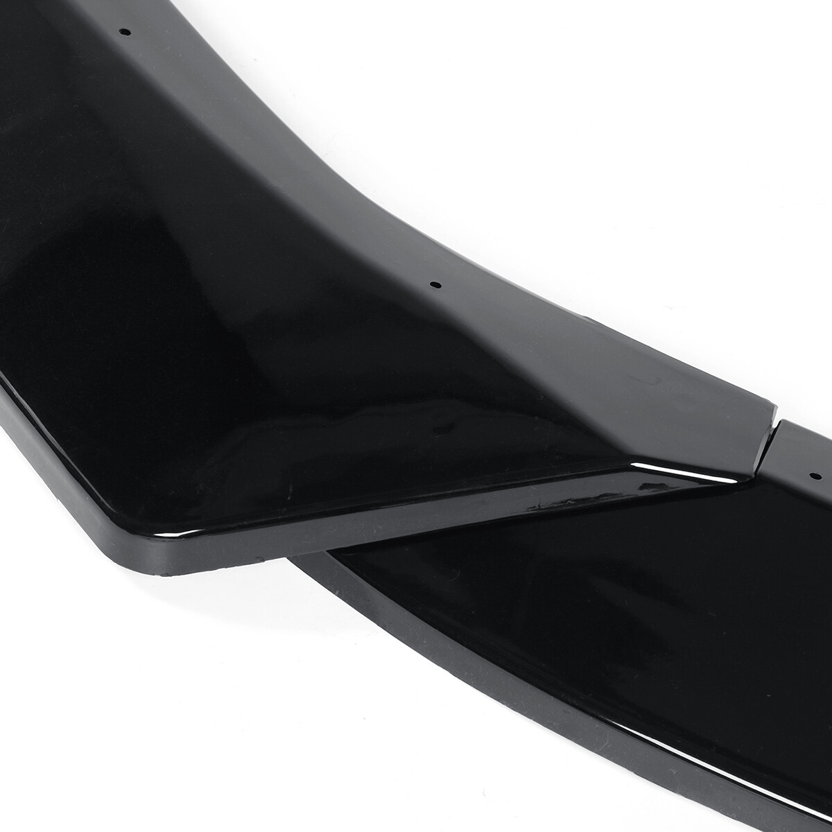 Gloss Blk Front Bumper Lip Splitter Chin Spoiler For KIA K5 GT GT-line 2025+