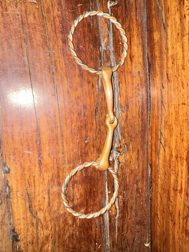 Snaffle Bit 5” Copper Handmade Loose Ring