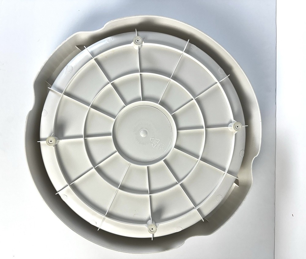 NuWave Pro Plus Oven Replacement Part Bottom Base White Pan Only