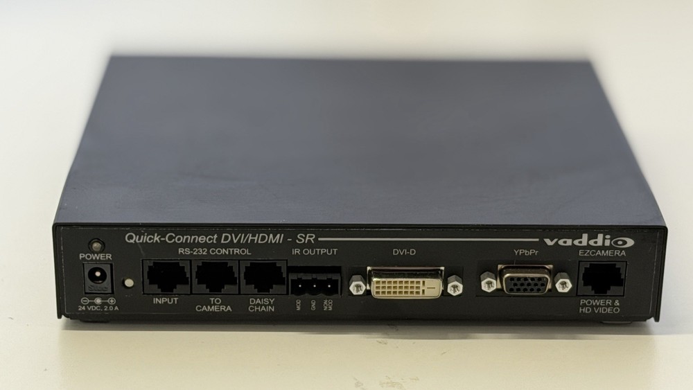 Vaddio Quick-Connect DVI/HDMI-SR Interface 998-1105-018 Video Camera System Unit