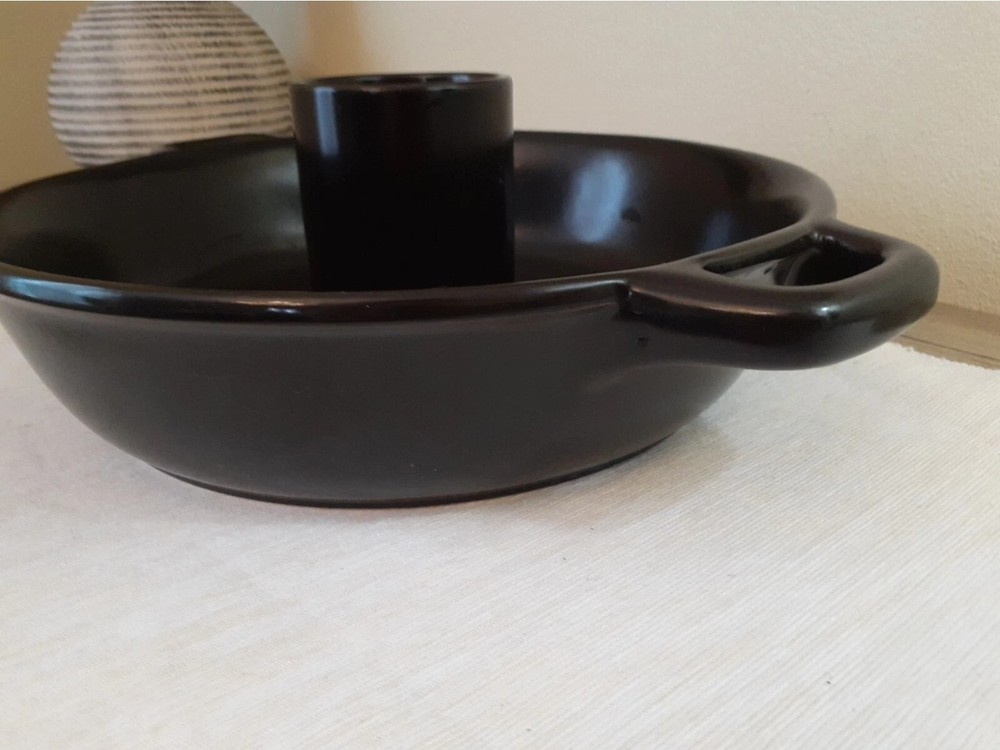 Technique Flame Stonewware Vertical Chicken Roaster Black Unboxed Never Used