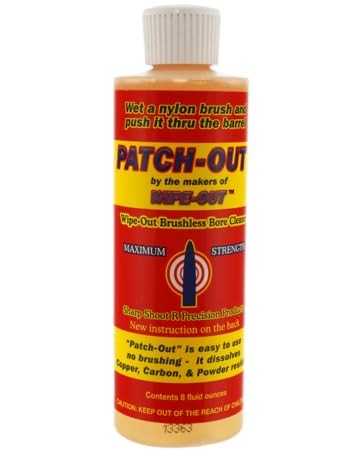 Sharp Shoot R Wipe-Out Liquid Patch-Out Bore Solvent 8oz Gun Cleaner
