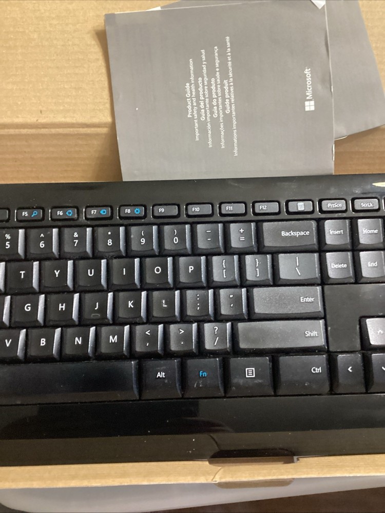Microsoft Keyboard/Mouse PY9-00001 Desktop 850 Combo Wireless Missing USB